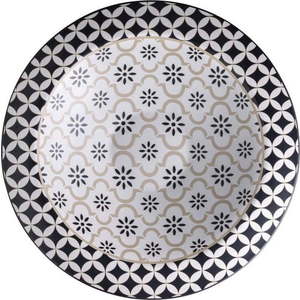 Kameninový hluboký servírovací talíř Brandani Alhambra II., ø 40 cm obraz