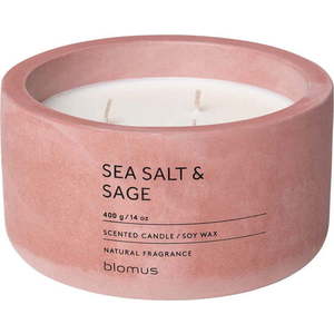 Vonná sojová svíčka doba hoření 25 h Fraga: Sea Salt and Sage – Blomus obraz