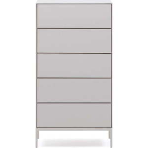 Bílá vysoká komoda 60x114 cm Vedrana – Kave Home obraz