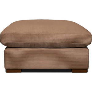 Světle hnědý manšestrový taburet Comfy – Scandic obraz