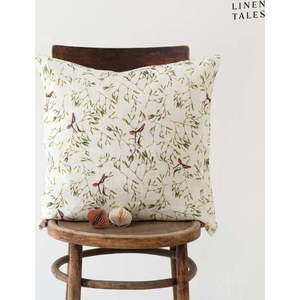 Povlak na polštář s vánočním motivem 45x45 cm – Linen Tales obraz