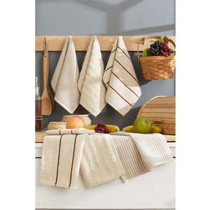 Bavlněné utěrky v sadě 6 ks 30x50 cm Sofya – Foutastic obraz