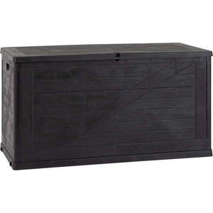 Antracitový zahradní úložný box Wood – Toomax obraz