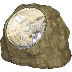 Venkovní solární LED svítidlo Star Trading Rocky, výška 11 cm obraz