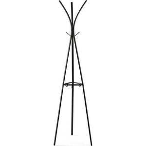 Černý věšák Kave Home Stearn, výška 183 cm obraz