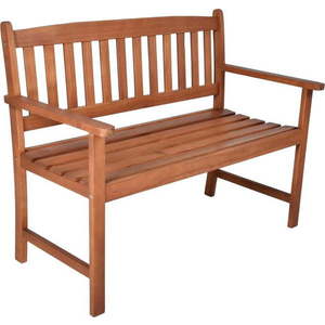 Hnědá dřevěná zahradní lavice Promotion – Garden Pleasure obraz