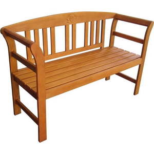 Hnědá dřevěná zahradní lavice San Jose – Garden Pleasure obraz