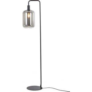 Černá stojací lampa (výška 155 cm) Lekar – Light & Living obraz