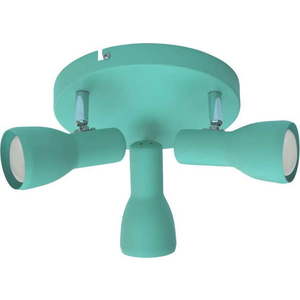 Stropní svítidlo v mentolové barvě s kovovým stínidlem 29x29 cm Picardo – Candellux Lighting obraz