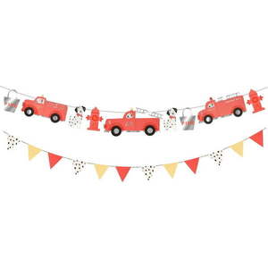 Girlanda Fire Truck – Meri Meri obraz
