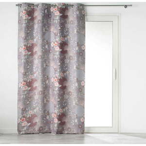 Šedý zatemňovací závěs z mikrovlákna 135x260 cm Yokahama – douceur d'intérieur obraz