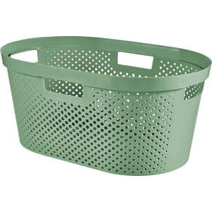 Zelený koš na prádlo Curver Infinity Hamper, 40 l obraz