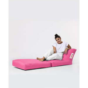 Růžový zahradní sedací vak Siesta – Floriane Garden obraz