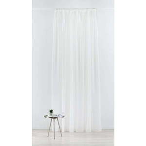 Béžová voálová záclona 140x245 cm Crush – Mendola Fabrics obraz