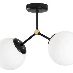 Černo-bílé stropní svítidlo Opviq lights Damar obraz