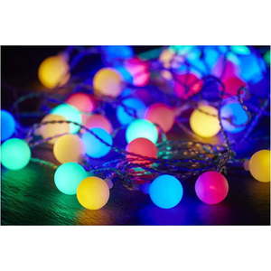 Barevný světelný řetěz Star Trading Partylights Berry, délka 7, 35 m obraz