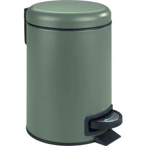 Zelený koš do koupelny Wenko Leman, 3 l obraz