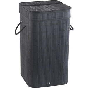 Černý bambusový koš na prádlo Gedy Tatami – Sapho obraz