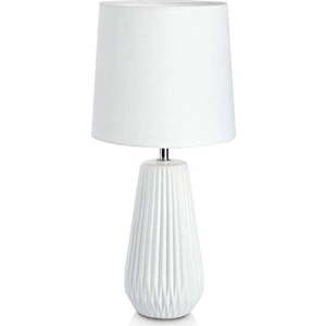 Bílá stolní lampa Markslöjd Nicci, ø 19 cm obraz