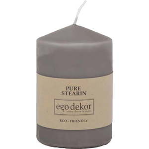 Šedá svíčka Eco candles by Ego dekor Top, doba hoření 25 h obraz