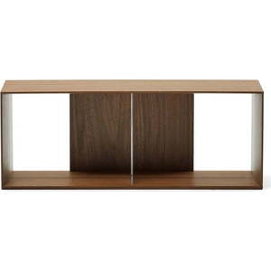 Modulární policový systém v dekoru ořechu v přírodní barvě 101x38 cm Litto – Kave Home obraz