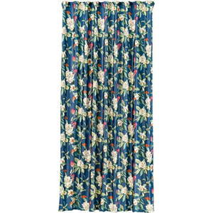 Zeleno-modrý sametový závěs 140x260 cm Kerida – Mendola Fabrics obraz