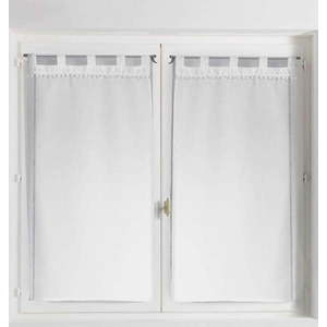 Bílé voálové záclony v sadě 2 ks 60x90 cm Poupette – douceur d'intérieur obraz
