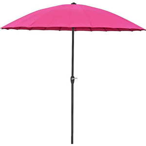 Růžový slunečník ø 255 cm – Garden Pleasure obraz