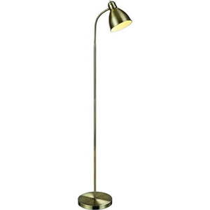 Volně stojící lampa ve zlaté barvě Markslöjd Nitta obraz