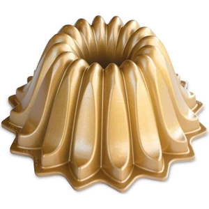 Forma na bábovku ve zlaté barvě Nordic Ware Lotus, 1, 2 l obraz