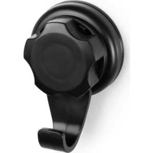 Sada 2 černých samodržících nástěnných háčků Compactor Bestlock Black Small Hooks obraz