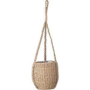 Závěsný obal na květináč z mořské trávy ø 20 cm Rockie – Bloomingville obraz