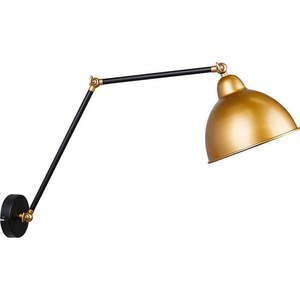 Kovové nástěnné svítidlo v černo-zlaté barvě Truck – Candellux Lighting obraz