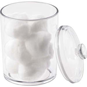 Transparentní úložná dóza iDesign Canister, ⌀ 7, 4 cm obraz