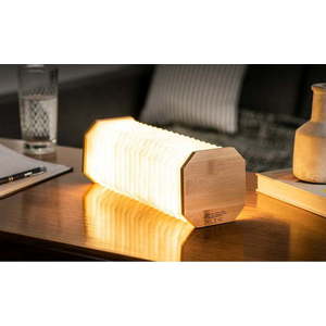 LED stmívatelná stolní lampa v přírodní barvě (výška 3, 5 cm) Accordion – Gingko obraz