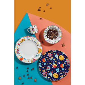 Porcelánová dětská jídelní sada 4 ks – Hermia obraz