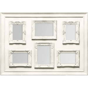 Krémový plastový rámeček 78x56 cm – Premier Housewares obraz