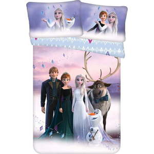 Bavlněné dětské povlečení do postýlky 100x135 cm Frozen 2 – Jerry Fabrics obraz