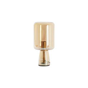 Oranžová stolní lampa se skleněným stínidlem (výška 32 cm) Lotta – Light & Living obraz