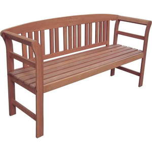 Hnědá dřevěná zahradní lavice Harland – Garden Pleasure obraz