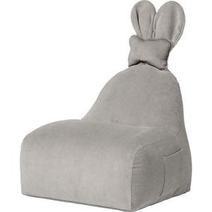 Šedý dětský sedací vak Funny Bunny – The Brooklyn Kids obraz
