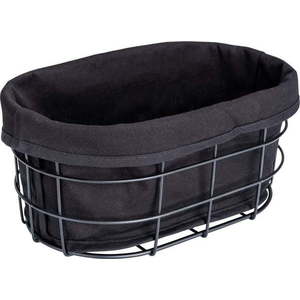 Černá ošatka na pečivo se stojanem Wenko Black Outdoor Kitchen Bela obraz