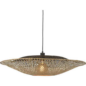Závěsné bambusové svítidlo Good&Mojo Kalimantan, ⌀ 87 cm obraz
