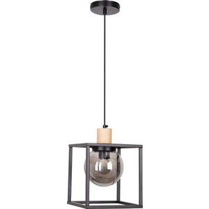 Černé závěsné svítidlo 19x19 cm Retro 2 – Candellux Lighting obraz
