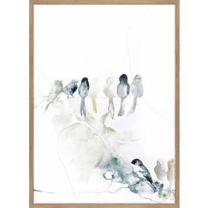 Obraz 50x70 cm Birdshape – Malerifabrikken obraz
