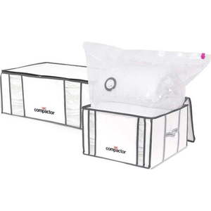 Vakuové vyztužené látkové úložné boxy na oblečení v sadě 2 ks 50x65x27 cm Life – Compactor obraz