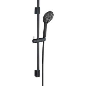 Černý sprchový set z nerezové oceli 70 cm Water Saving – Wenko obraz