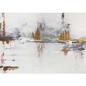 Obraz s ručně malovanými prvky 100x70 cm Horizon – Styler obraz
