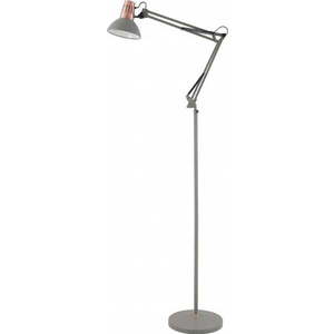 Šedá stojací lampa s kovovým stínidlem Artemia F – GTV obraz