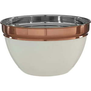 Nerezová mísa v měděné a béžová barvě ø 18 cm Prescott – Premier Housewares obraz